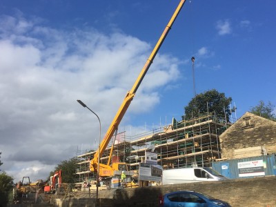 Build underway of new homes at School Lane, Kirkheaton