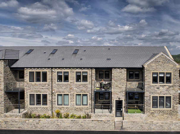 New apartments in Honley with outdoor patio and balcony