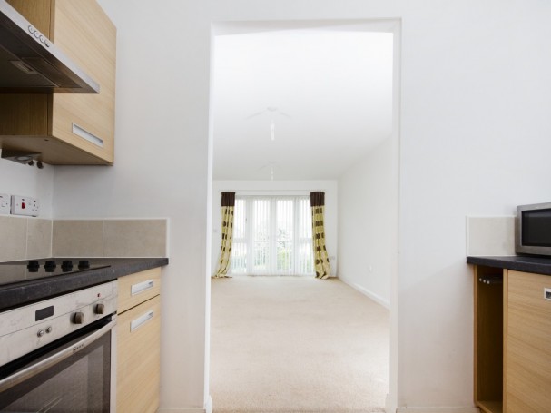 Each apartment at Heritage Court, Dinnington features a modern fitted kitchen.