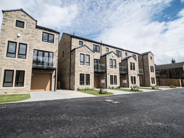 The new homes at Church View, School Lane, Kirkheaton