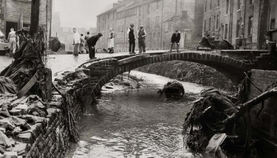Old shot of Holmfirth