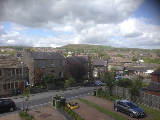 View from master bedroom of property.