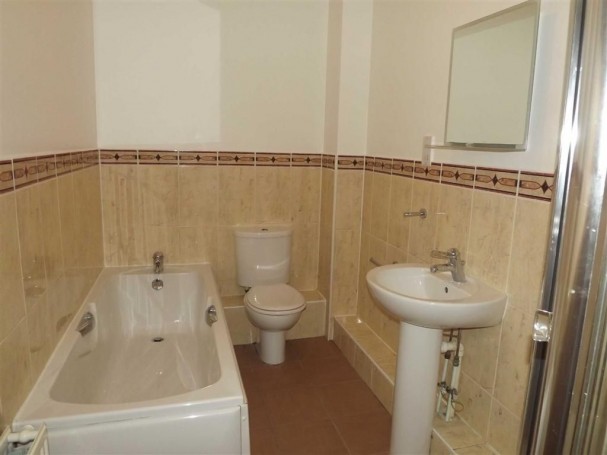 Bathroom in 2 bed mews cottage property for sale in West Bretton. Bathroom in 2 bed mews cottage property for sale in West Bretton.