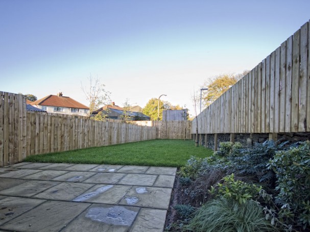 Each new home at Bradshaw Gardens has a generous garden with patio.