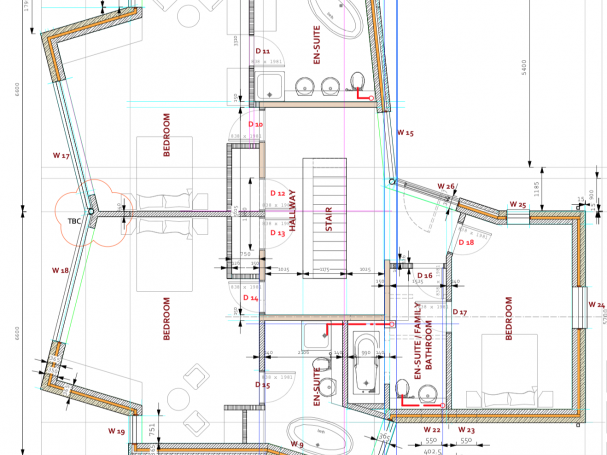 First floor plans of Gynn Lane, Honley First floor plans of Gynn Lane, Honley